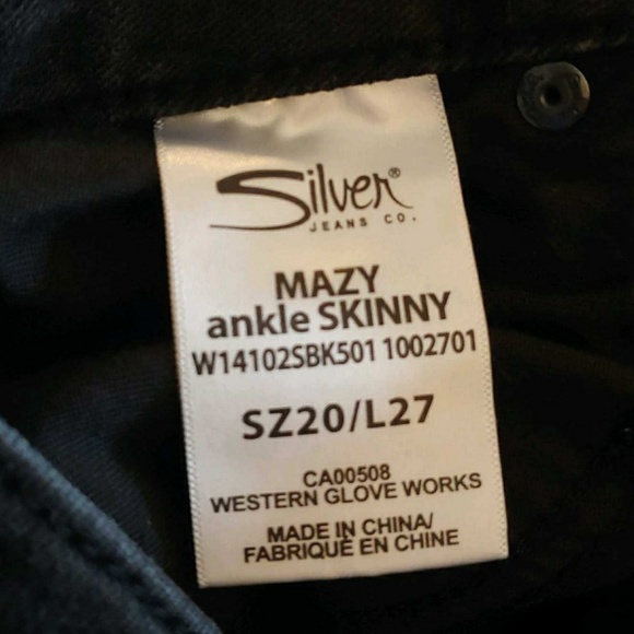 Silver skinny jeans - Picture 5 of 5
